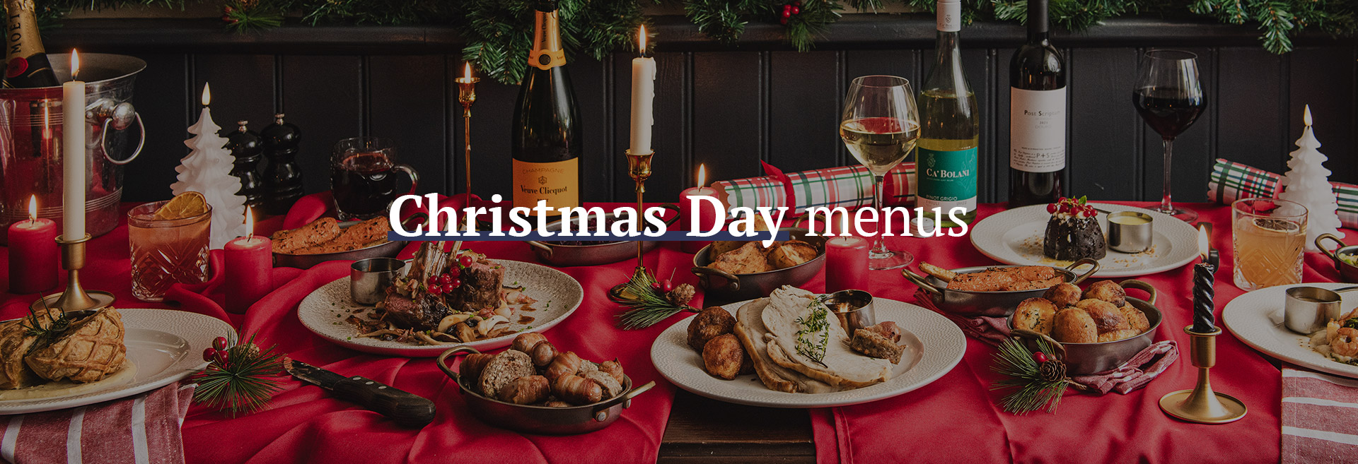 Christmas Day Menu at The Bridge House